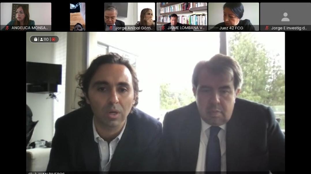 Hermanos Ríos Velilla insisten en su inocencia. Foto: Fiscalía