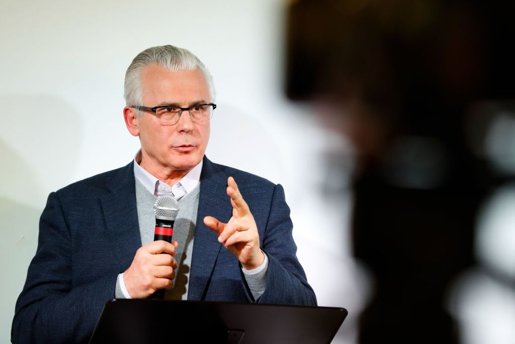 Baltasar Garzón. (Photo by FRANCOIS GUILLOT / AFP) (Photo by FRANCOIS GUILLOT/AFP via Getty Images)
