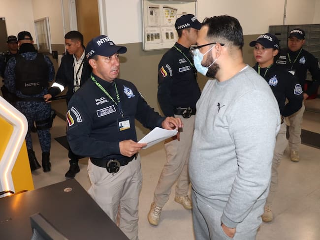 Dabinsson Niño Meyer, extraditado por comercialización de fentanilo | Foto: Policía Nacional