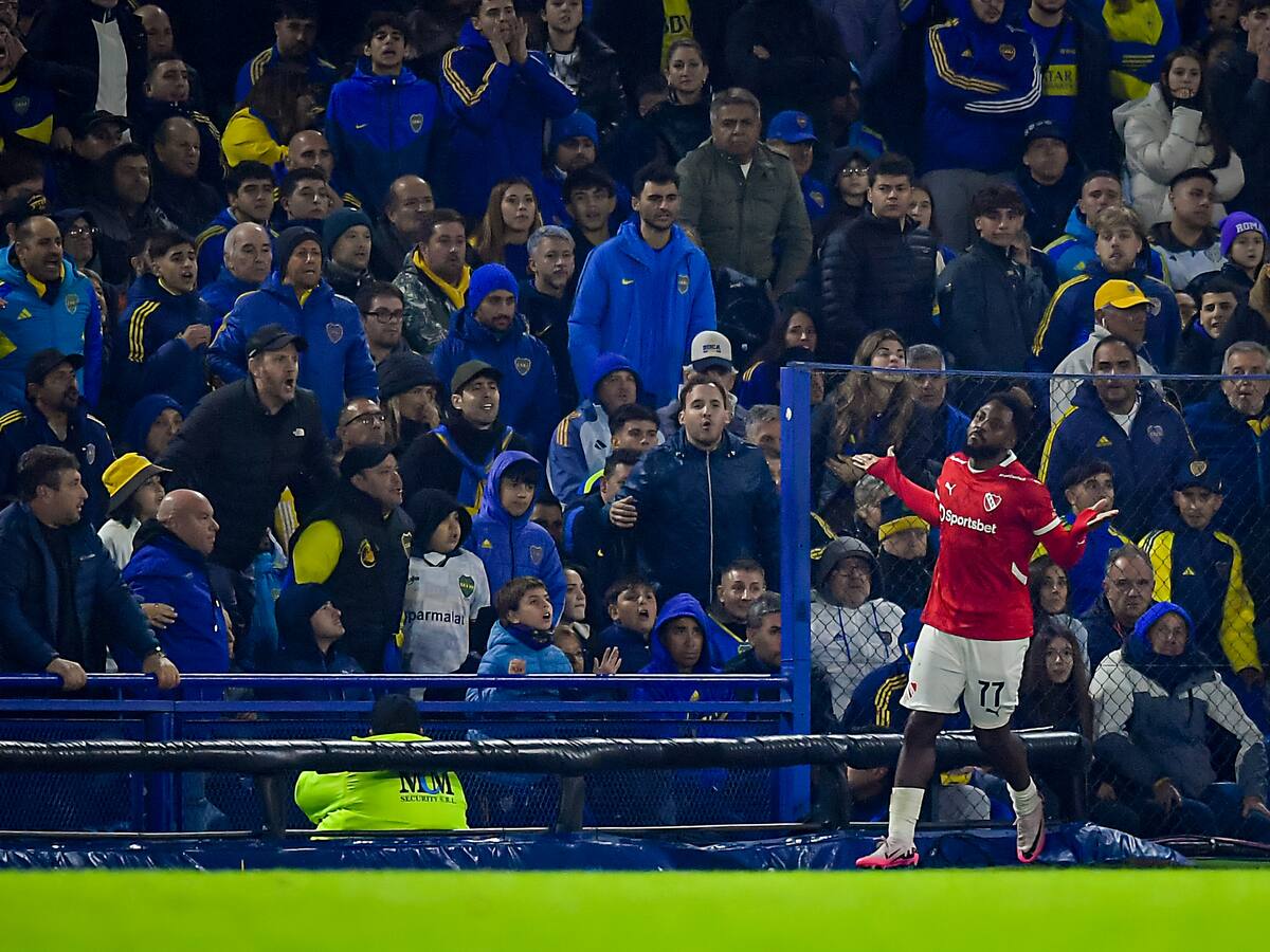 Con gol del colombiano Angulo, Independiente eliminó a Boca en cuartos de la Liga Argentina