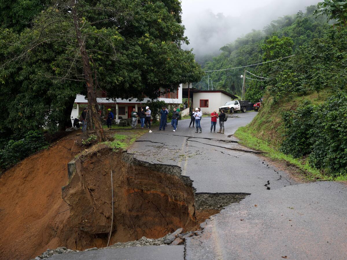 Los 14 municipios de Risaralda en máxima alerta por deslizamientos de tierra