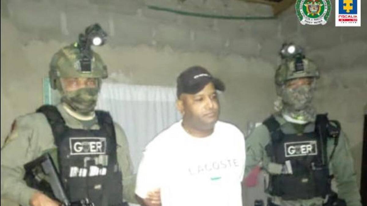 A la cárcel presunto cabecilla militar del Clan del Golfo en Córdoba