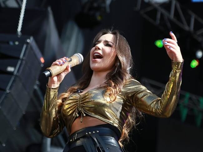 Paola Jara le envió mensaje a quienes la critican por no pronunciarse sobre manifestaciones. Foto: Colprensa