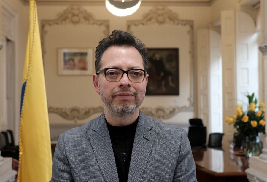Juan David Correa, ministro de Educación ad hoc. Foto: Colprensa.