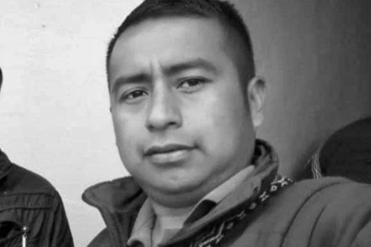 Fredy Campo, líder social asesinado en el Cauca. Crédito: Cric.