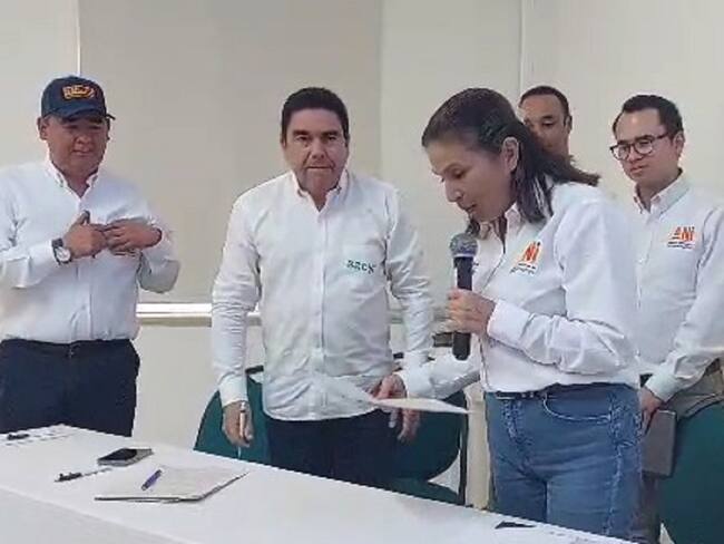 Firman acta de inicio para obras del megaproyecto del Canal del Dique. Foto: Suministrada.