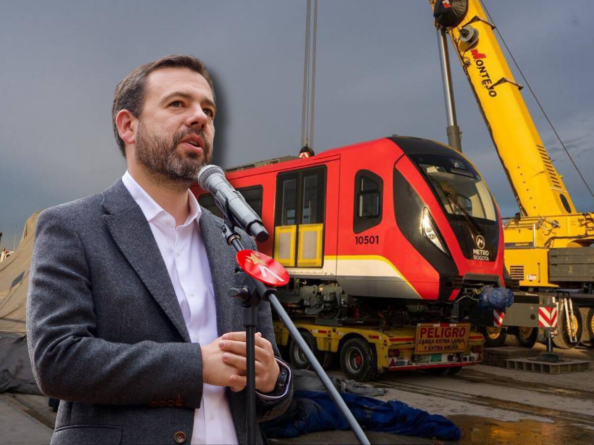 “Por fin se hace realidad”: Alcalde anunció que unos trenes del metro de Bogotá ya empezaron a rodar