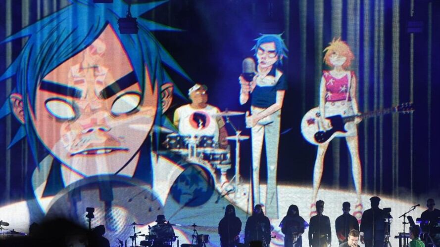 ‘Song Machine” será una serie web en la que en cada capítulo Gorillaz colaborará con diferentes artistas. Foto: Getty Images