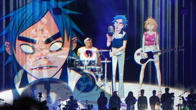 ‘Song Machine” será una serie web en la que en cada capítulo Gorillaz colaborará con diferentes artistas. Foto: Getty Images