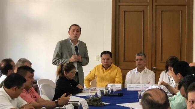 Antonio Sanguino le pidió al presidente Iván Duque que reconsidere la decisión de romper las relaciones con Venezuela a partir del 10 de enero. Foto: Comisión de Paz