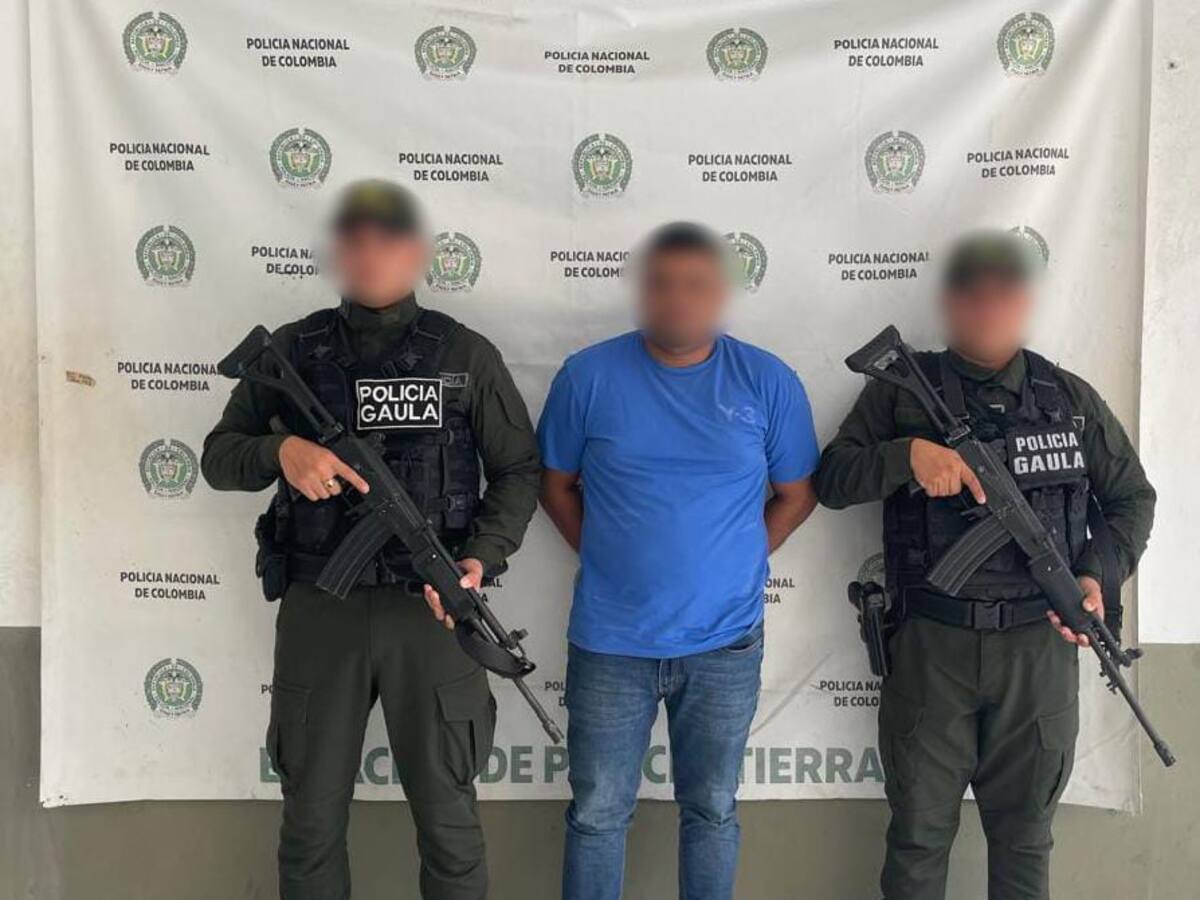 Capturan a presunto cabecilla financiero del Clan del Golfo en Córdoba