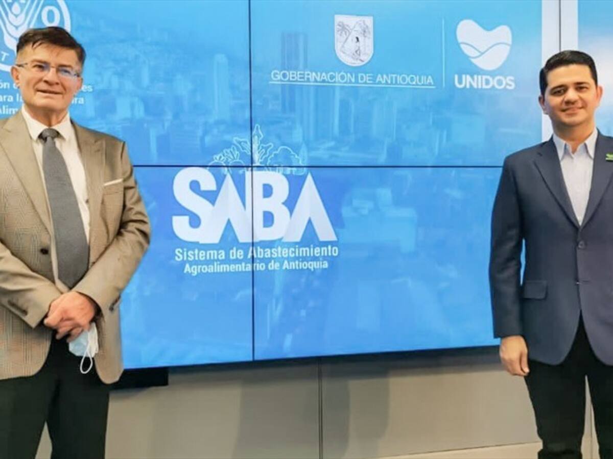 Antioquia firmó convenio con la FAO para abastecimiento de alimentos