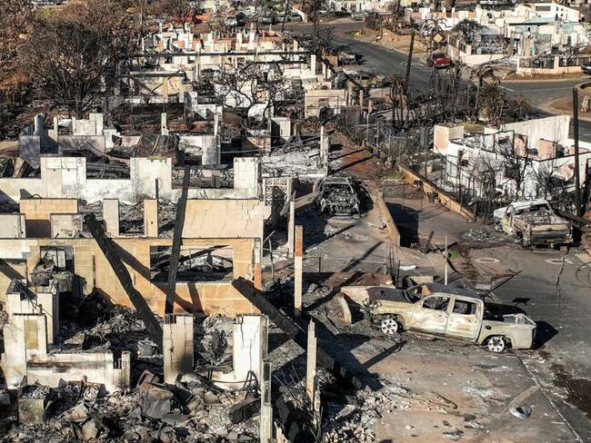 Incendios en Maui no han permitido acceso de los cuerpos de rescate a todo el territorio