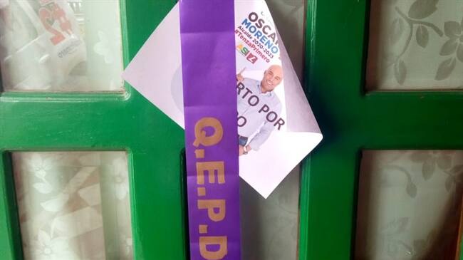 Moreno debió acudir a la Policía y la Fiscalía donde formuló las respectivas denuncias.. Foto: Suministrada