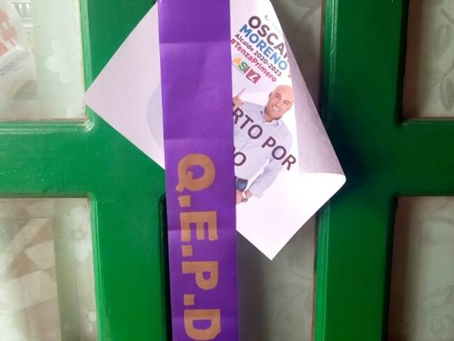 Moreno debió acudir a la Policía y la Fiscalía donde formuló las respectivas denuncias.. Foto: Suministrada