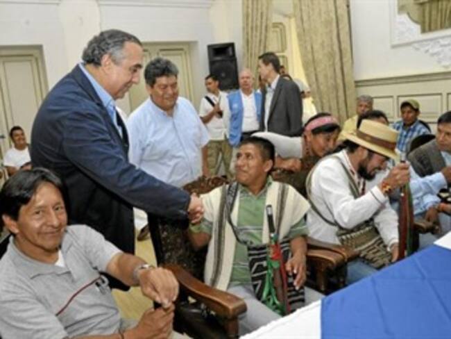 Indígenas del Cauca suspenden negociaciones con el Gobierno Nacional
