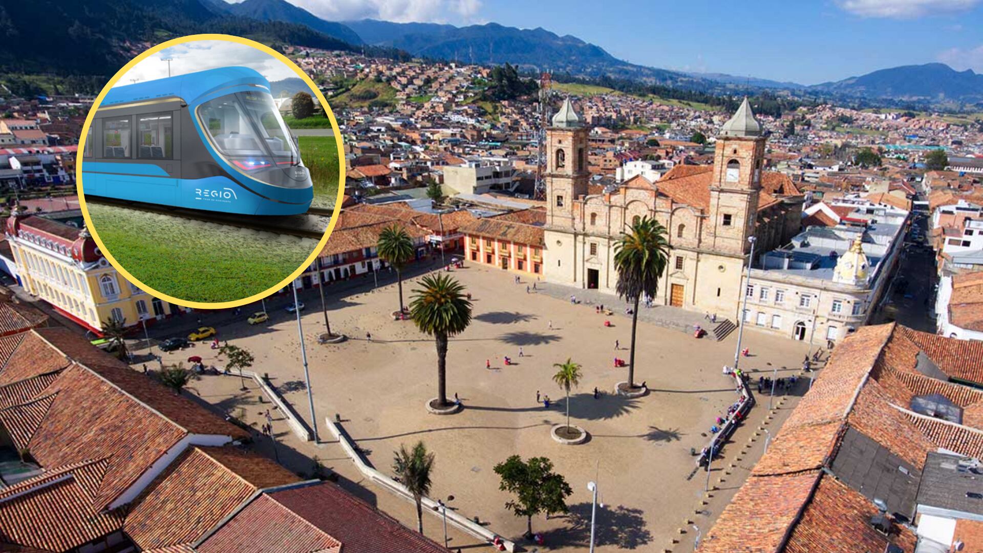 Plaza de los comuneros, Zipaquirá. FOTO: Zipaquirá Travel