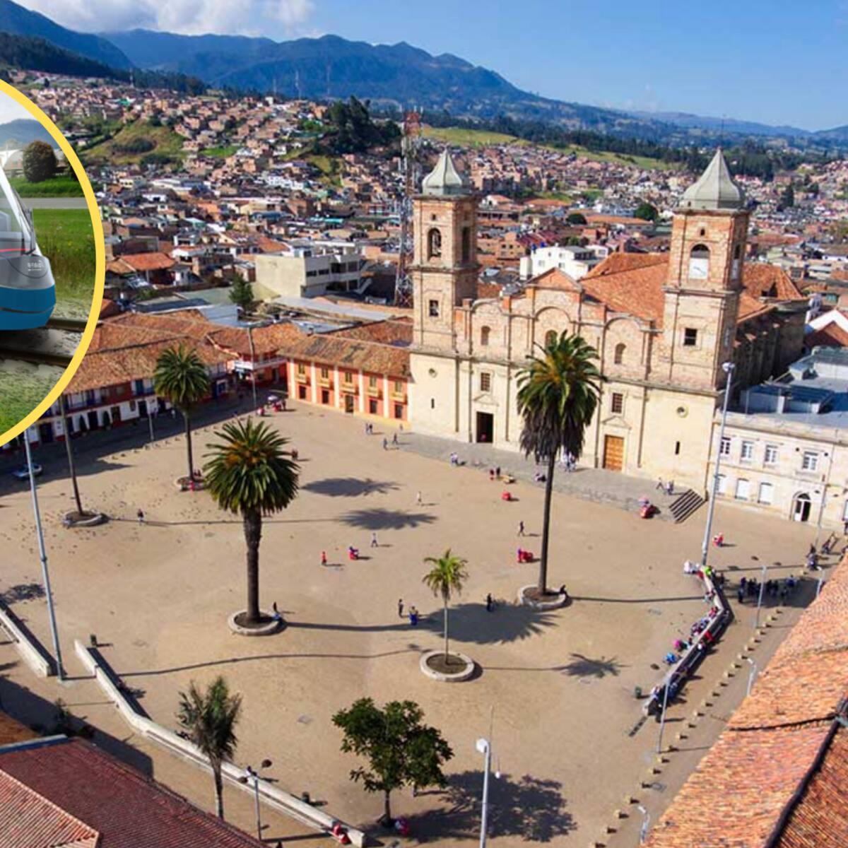 Firman convenio para la construcción del tren de Zipaquirá