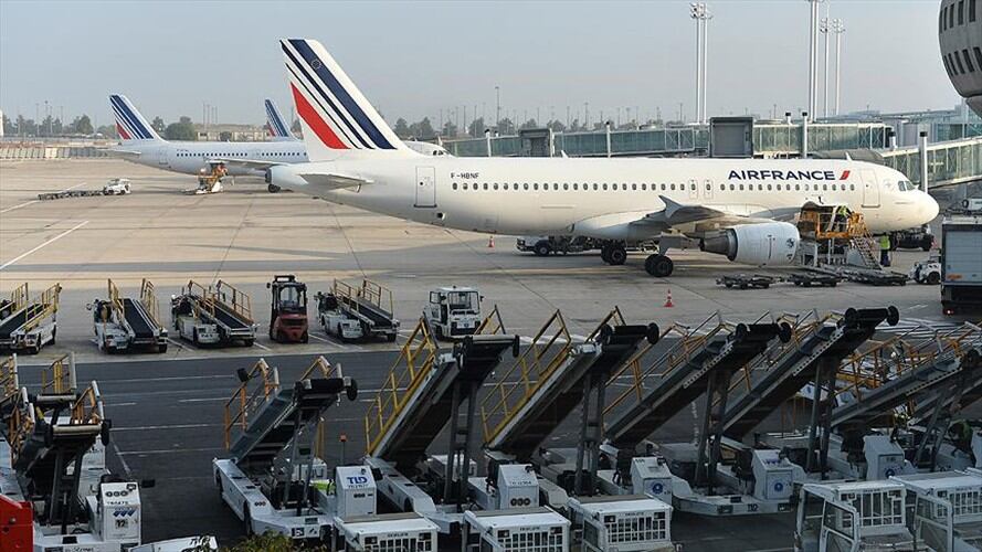 Aviones de Air France. Foto: Agencia Anadolu