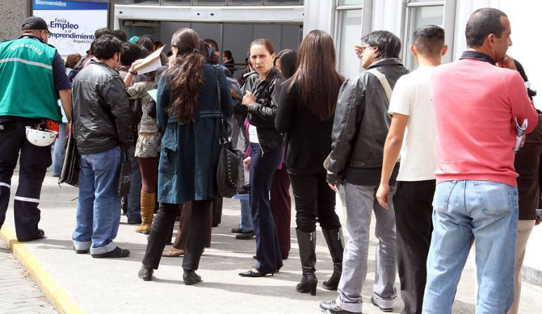 Desempleo en el país se ha reducido.  Foto: Colprensa