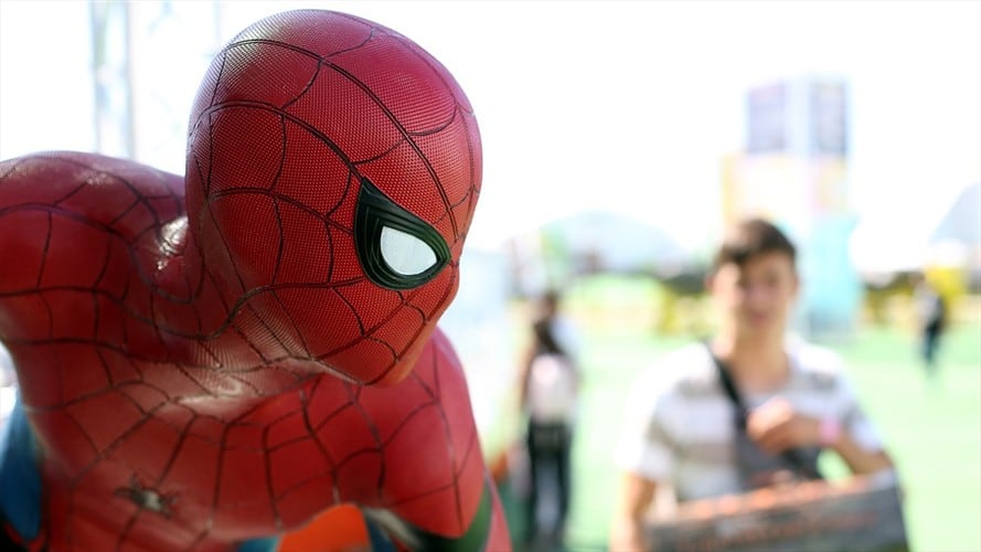 Imagen de Spiderman, superhéroe de Marvel. Foto: Pedro Fiúza/NurPhoto via Getty Images