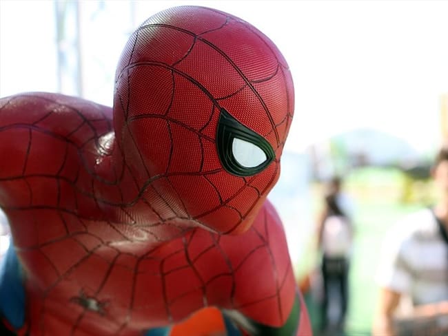 Imagen de Spiderman, superhéroe de Marvel. Foto: Pedro Fiúza/NurPhoto via Getty Images