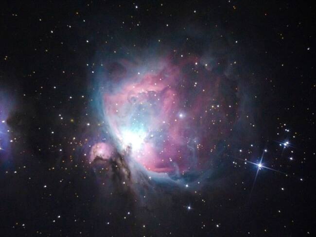 Las observaciones mostraron por primera vez un brazo magnetizado a lo largo del brazo interior espiral de una de las galaxias. Foto: Getty Images