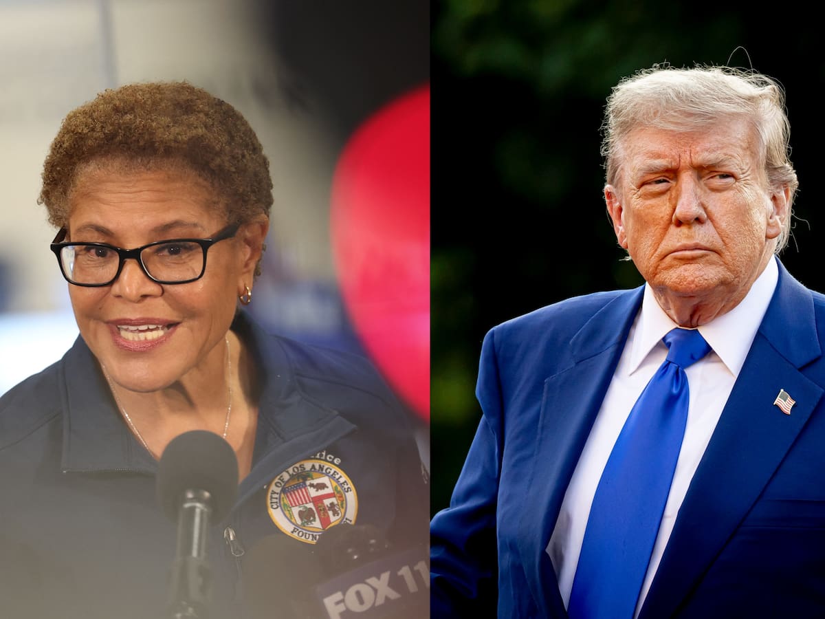 Alcaldesa de Los Ángeles confrontó a Donald Trump por los migrantes: “Nos mantendremos firmes”