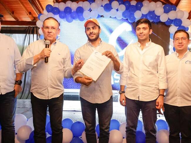 Partido Conservador oficializó coaval a candidatura de Erasmo Zuleta en Córdoba . Foto: prensa Erasmo Zuleta.