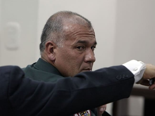 La Sección de Ausencia de Reconocimiento de la Jurisdicción Especial para la Paz (JEP) abrió incidente de verificación del régimen de condicionalidad en contra del coronel (r) Hernán Mejía. Foto: Colprensa / GERMÁN ENCISO