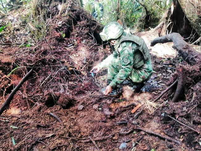 Campo minado imagen de referencia. Foto: Suministrada.