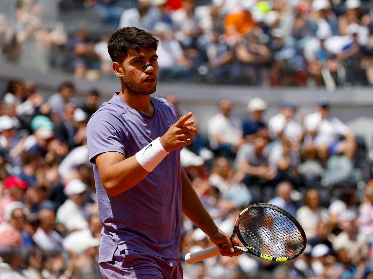 Alcaraz le ganó a Lajovic y rompió su “maleficio” en Roma