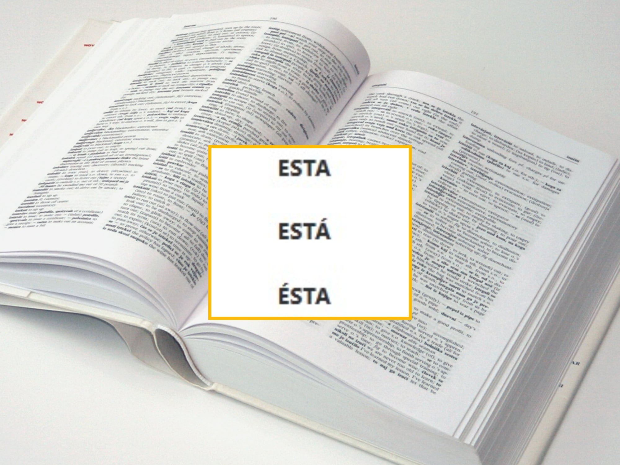 ¿Esta, ésta o está?. Foto: Getty Images.