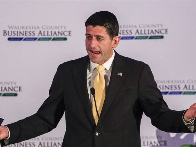 Líder conservador de mayor rango, Paul Ryan. Foto: Agencia EFE