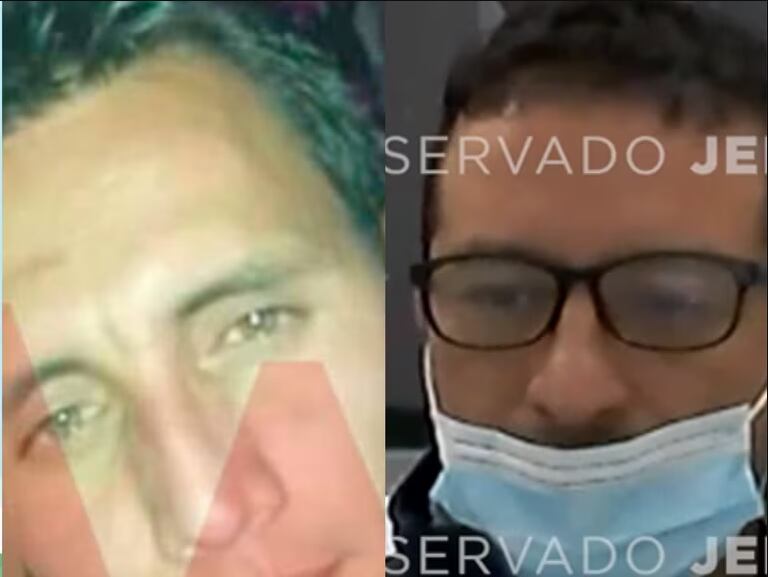 Alias ‘El Zarco’ y exagente del DAS, Jhon Jairo Díaz. Foto: Cortesía JEP.