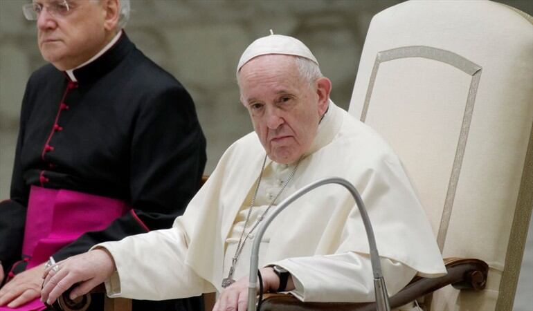 El papa aclaró los rumores sobre su salud y sobre una posible renuncia.. Foto: Massimo Valicchia/NurPhoto via Getty Images