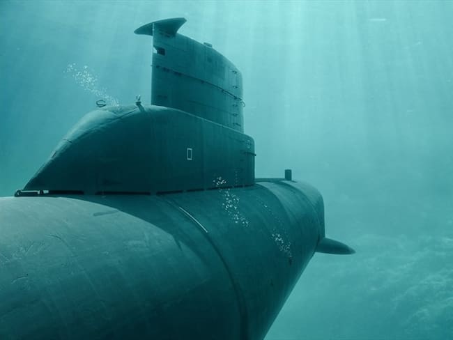 Imagen de referencia de un submarino. Foto: Getty Images / Michael Stifter