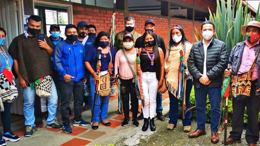 Las comunidades indígenas afirmaron que es necesario pasar de la palabra a la acción . Foto: Comisionado de Paz
