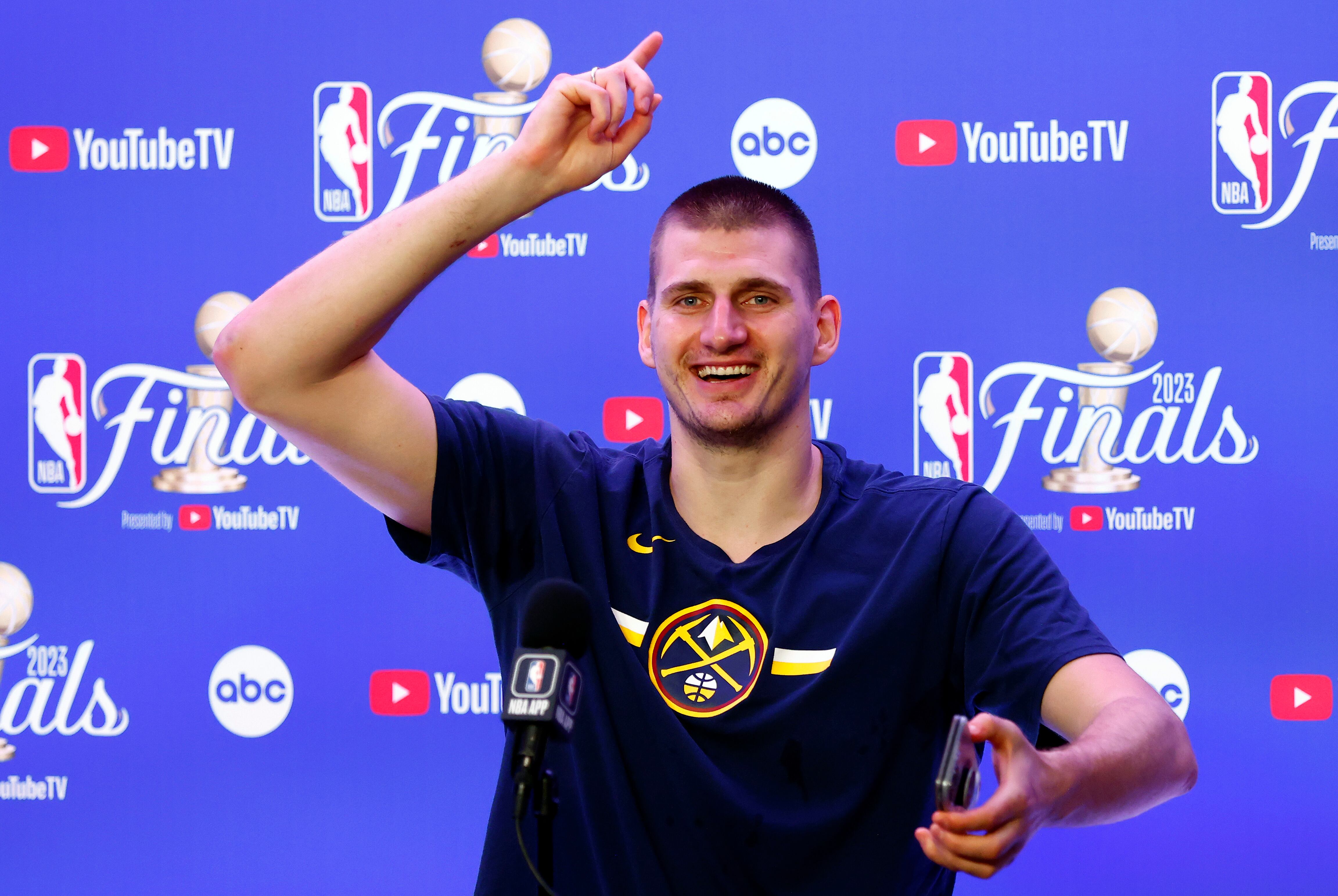 Nikola Jokic #15 de los Denver Nuggets. Foto: Justin Edmonds/Getty Images