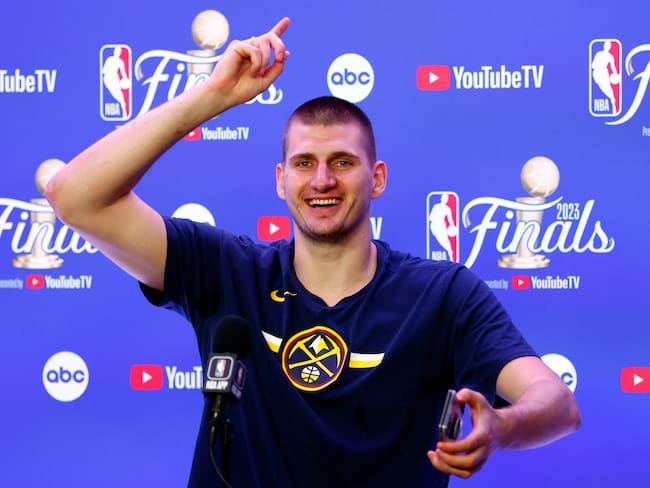 Nikola Jokic #15 de los Denver Nuggets. Foto: Justin Edmonds/Getty Images