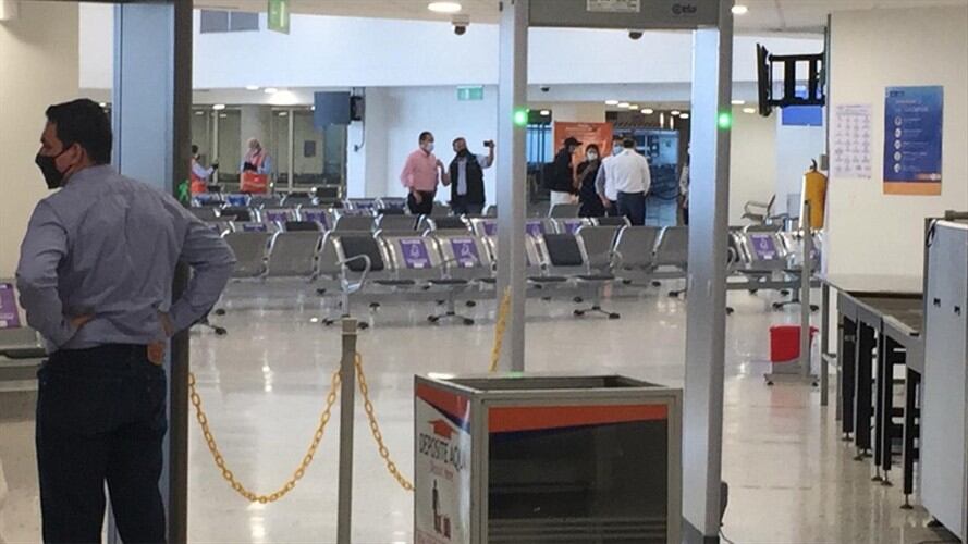 En este trayecto se viajeó con el 60% de la ocupación de la aeronave, es decir, viajaron 31 personas de 48 que se tenían estipuladas. Foto: Cortesía.