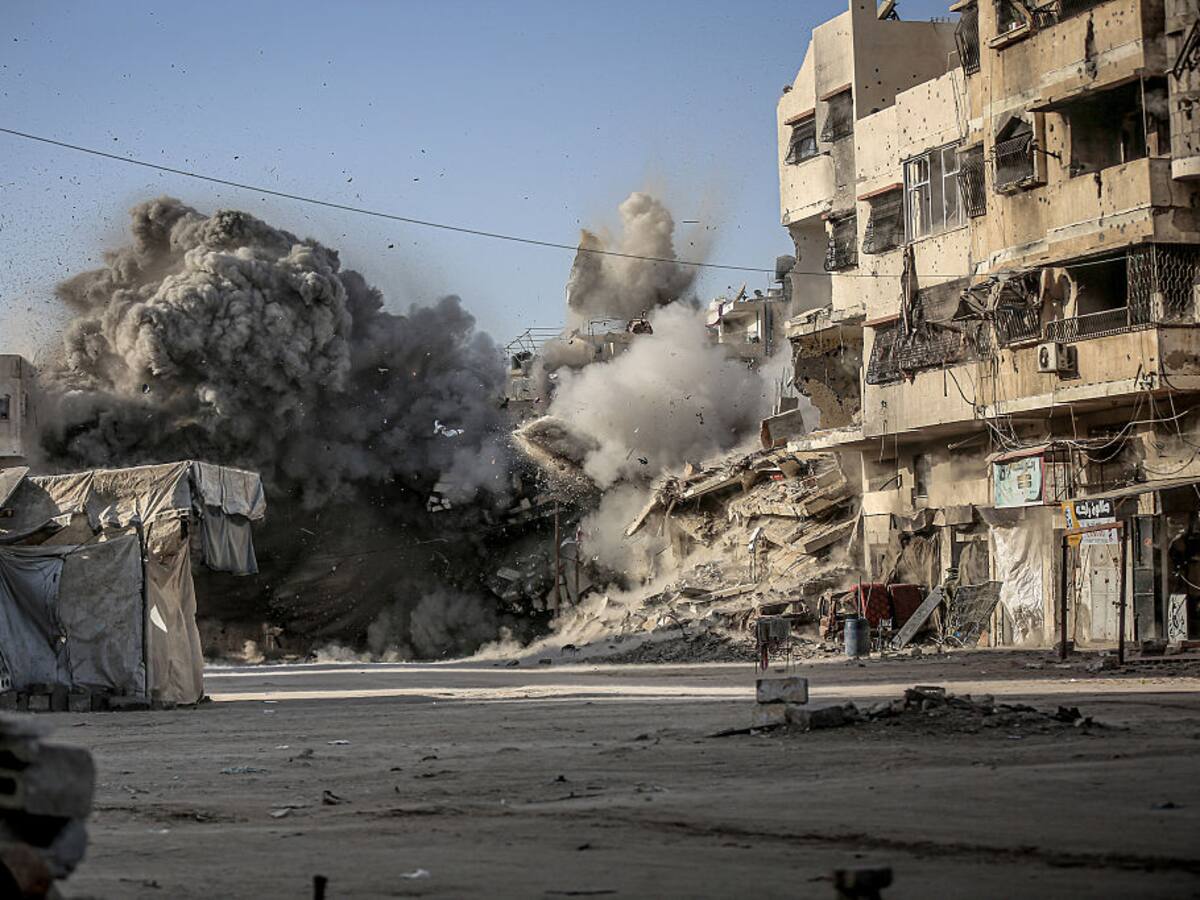 Subieron a 100 los muertos en Gaza, entre ellos hay 35 niños