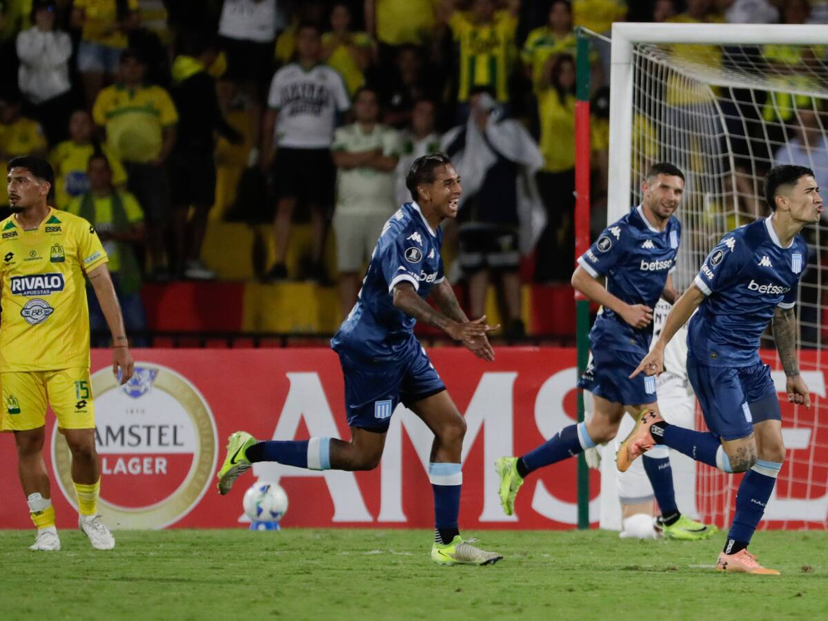 Atlético Bucaramanga vs. Racing: reviva el minuto a minuto del partido de Copa Libertadores