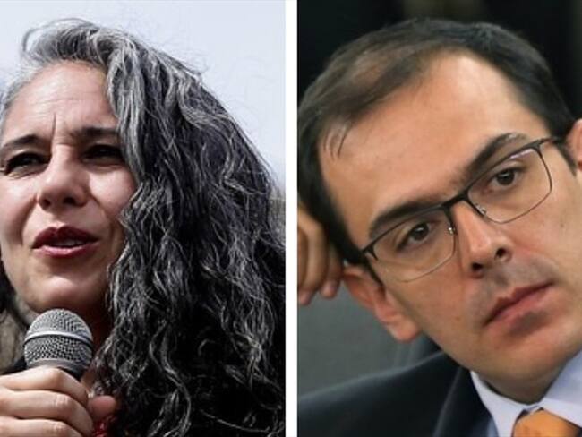 María José Pizarro y Santiago Valencia debatieron en Sigue La W sobre si el Gobierno le está haciendo conejo a este estatuto. . Foto: Colprensa