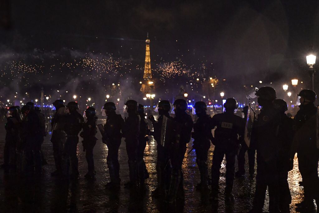 Protestas en Francia. Foto: Getty Images.
