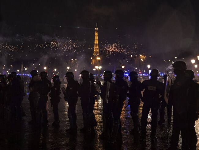 Protestas en Francia. Foto: Getty Images.