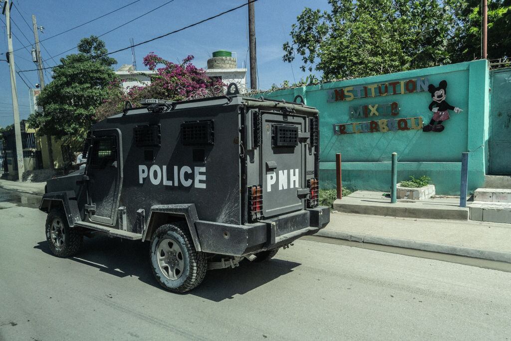 Policía Haití (Photo by Giles Clarke/Getty Images)
