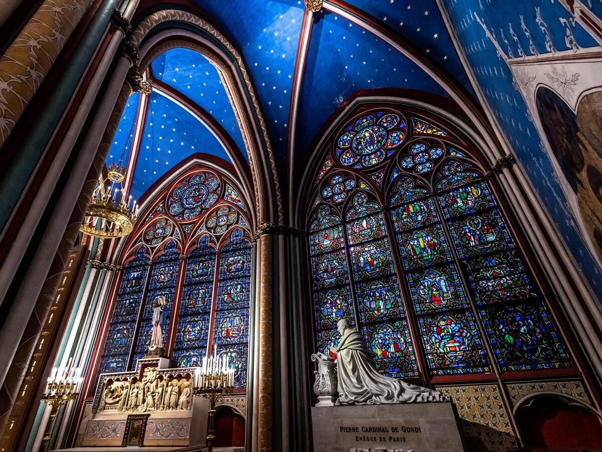 Así fue la restauración de los vitrales de la Catedral de Notre-Dame en París