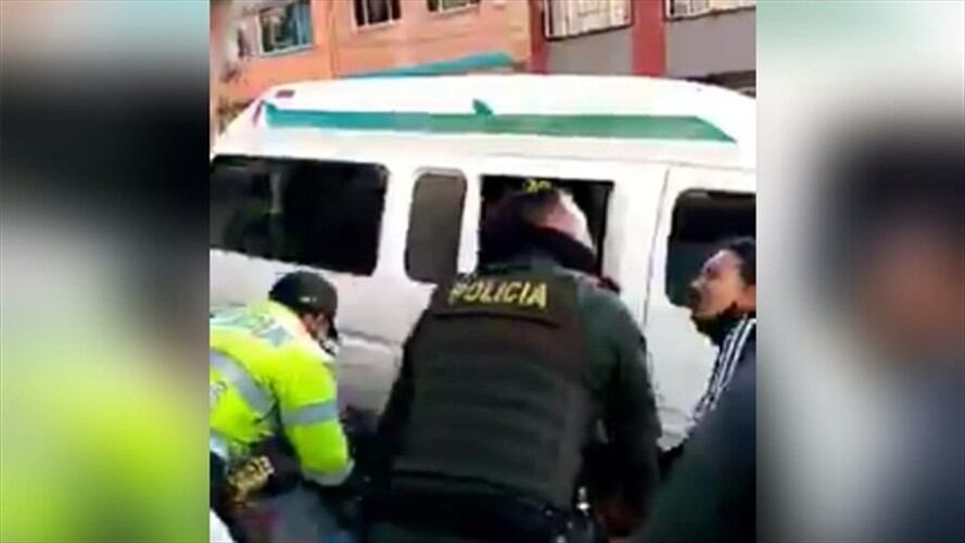 Omar Alejandro, uno de los jóvenes que resultó herido en un operativo de la Policía en El Codito. Foto: Captura de pantalla de video