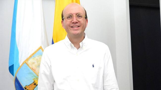 Andrés Rugeles asume como alcalde encargado de Santa Marta. Foto: Cortesía Alcaldía de Santa Marta